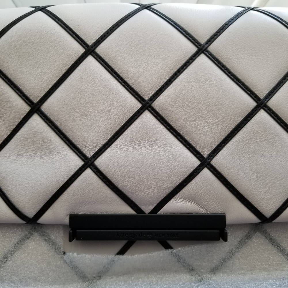🔴SOLD🔴 Kate Spade Cross Hatch Leather Bag NWT! - Picture 8 of 8